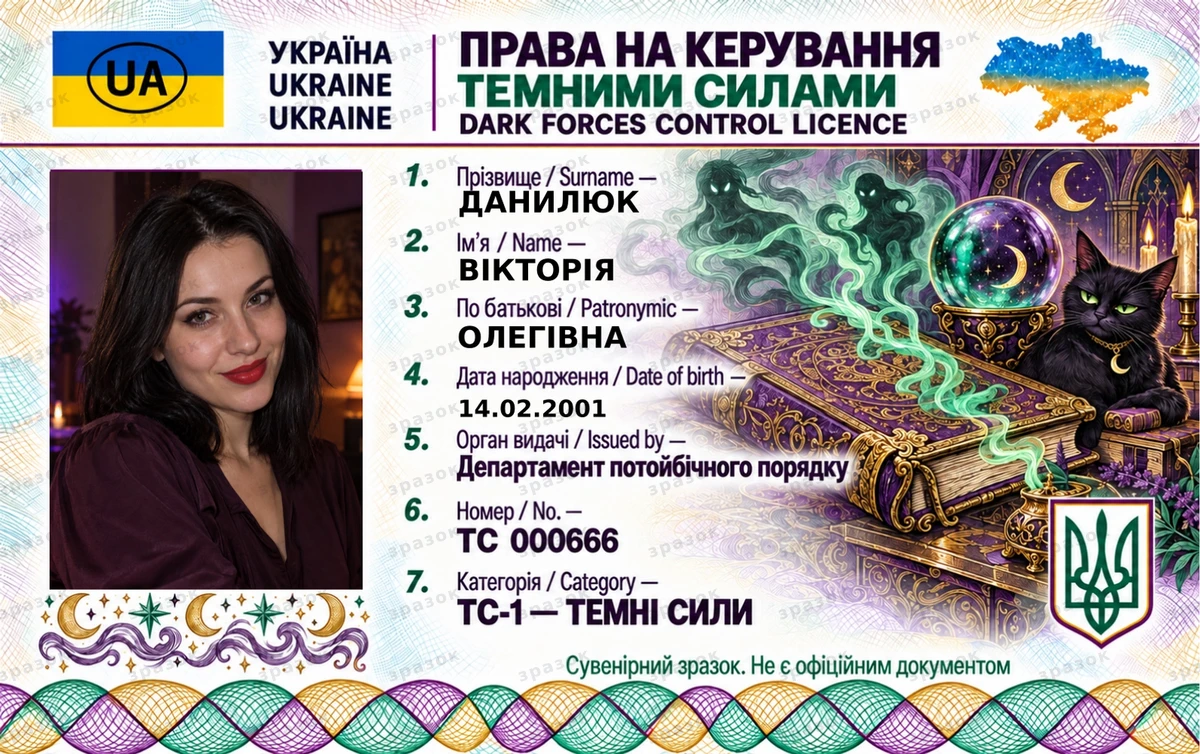 Права на керування темними силами