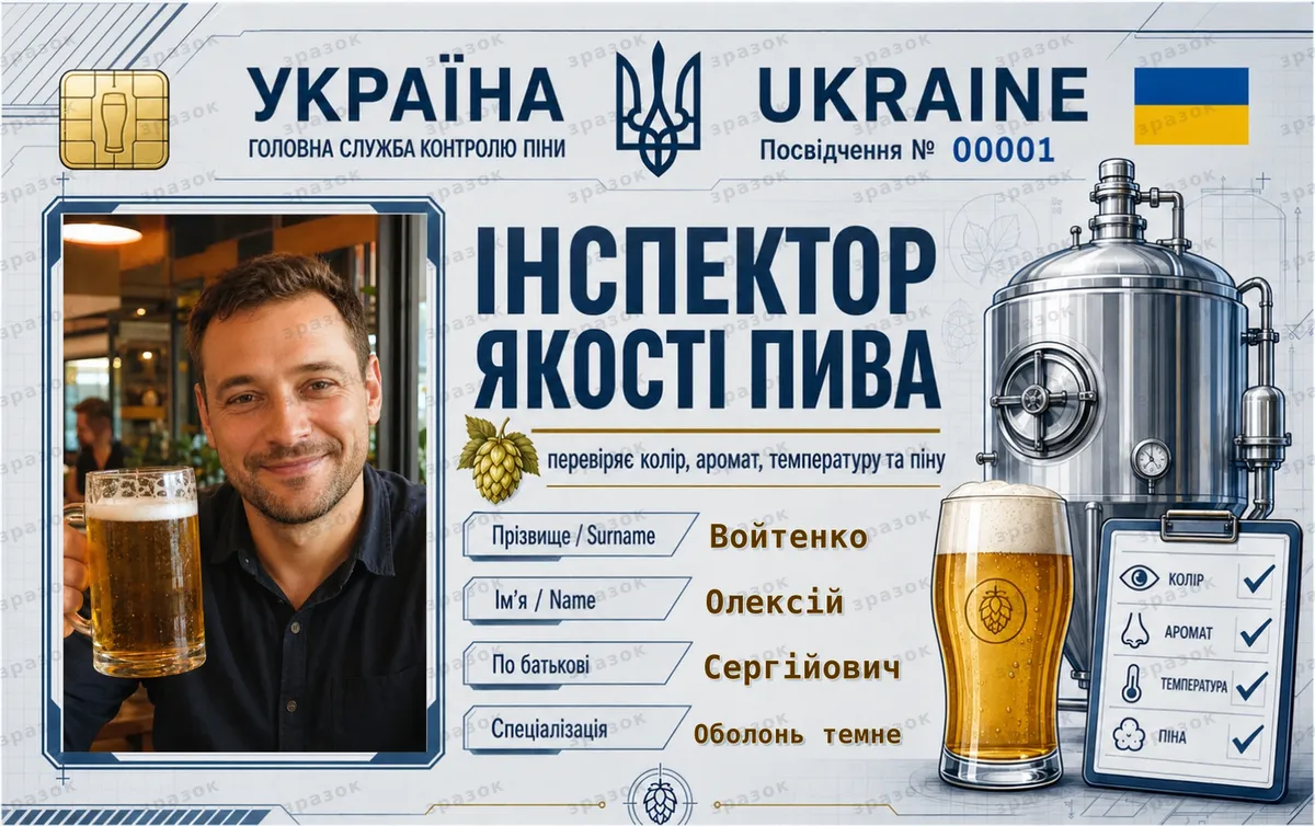 Інспектор якості пива