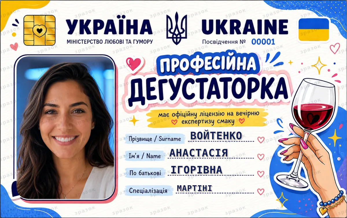 Професійна дегустаторка Color